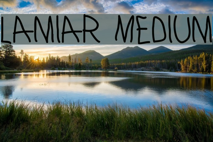 Lamiar Medium Example 3