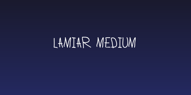 Lamiar Medium Social Header