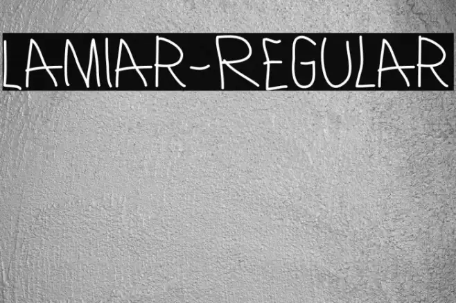 Lamiar-Regular Example 3