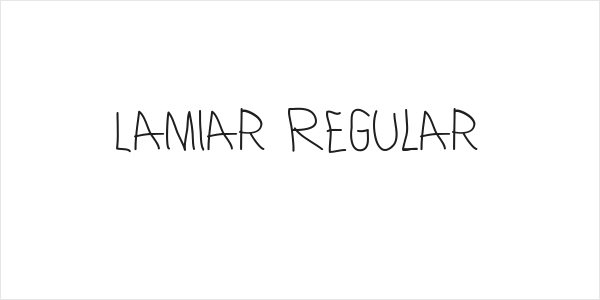 Lamiar Regular Logo