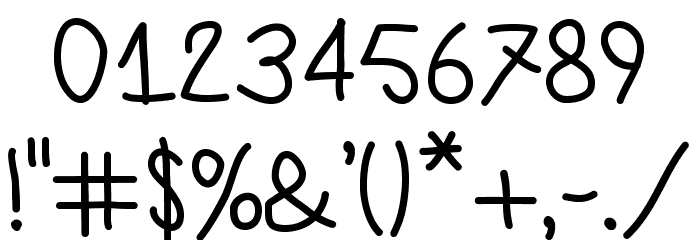 LamiarBold Font OTHER CHARS