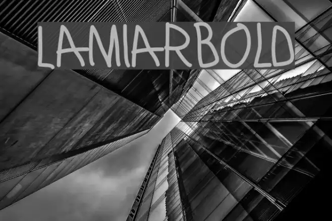 LamiarBold Example 1