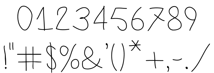 LamiarLight Font OTHER CHARS