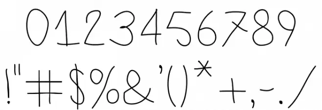 LamiarLight Font OTHER CHARS