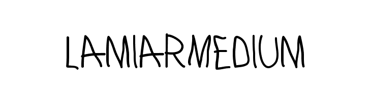 LamiarMedium Шрифта
