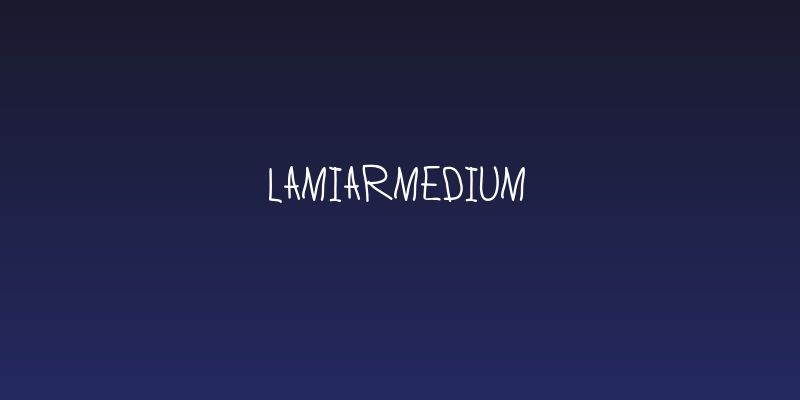 LamiarMedium Social Header