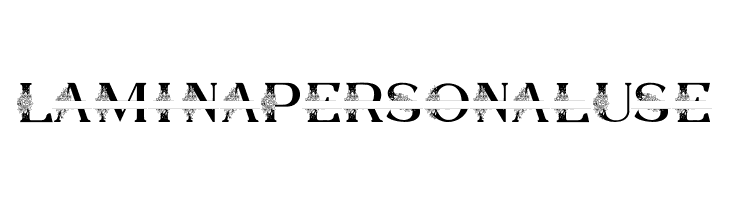 Lamina Personal Use  Frei Schriftart Herunterladen