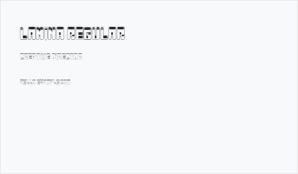 Lamina Regular Business Card