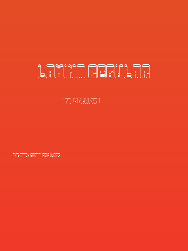 Lamina Regular Poster