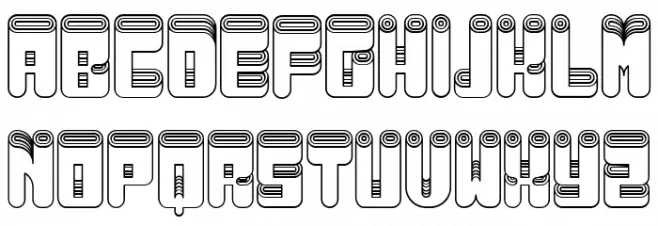 Lamina Regular Font LOWERCASE