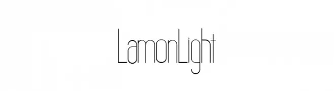 Lamon Light  Fuentes Gratis Descargar