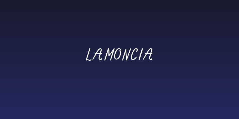 Lamoncia Social Header