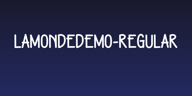 LamondeDEMO-Regular Social Header