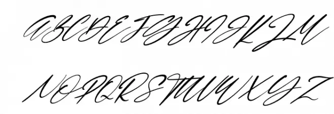 Lamonnisa Italic Polices MAJUSCULES