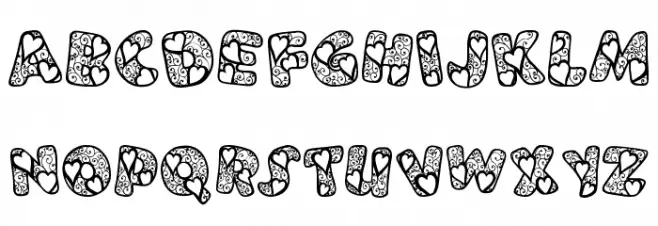 Lamor Demo Regular Font Litere mari