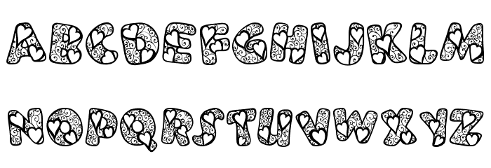 Lamor Demo Regular Font LOWERCASE