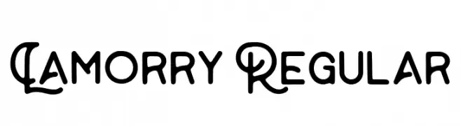 Lamorry Regular  تنزيل الخطوط