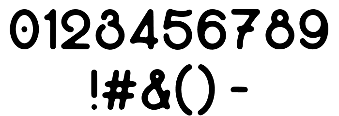 Lamorry Regular Font OTHER CHARS