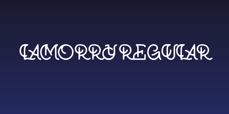 Lamorry Regular Social Header