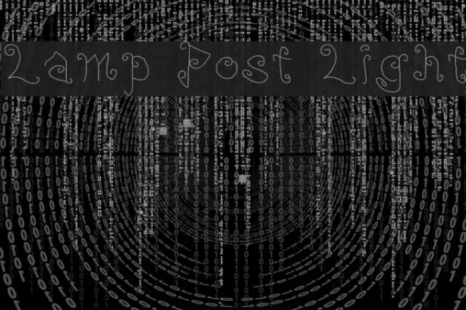 Lamp Post Light Font examples
