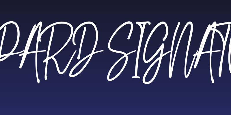 Lampard Signature Social Header