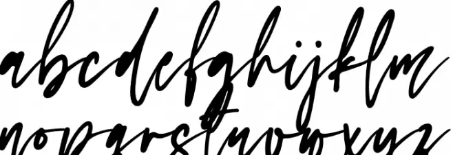 Lampard Signature Caratteri MINUSCOLO