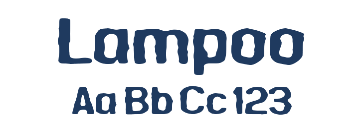 Lampoo Font Preview