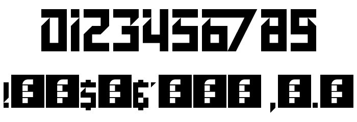 Lampoon Regular Font OTHER CHARS