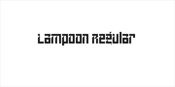 Lampoon Regular Logo