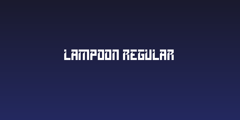 Lampoon Regular Social Header
