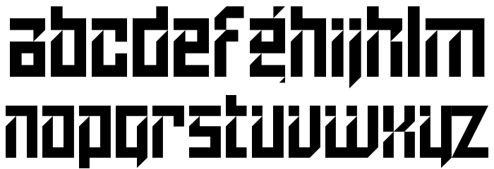 Lampoon Regular Font LOWERCASE