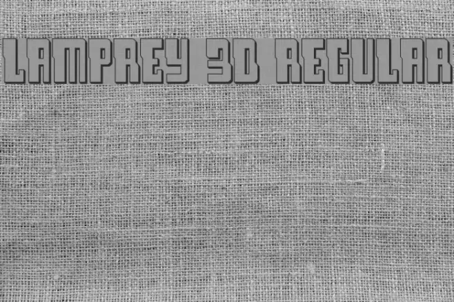 Lamprey 3D Regular Example 2