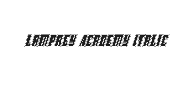 Lamprey Academy Italic Logo