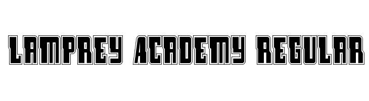 Lamprey Academy Regular Font