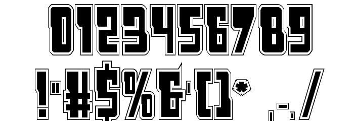 Lamprey Academy Regular Font OTHER CHARS
