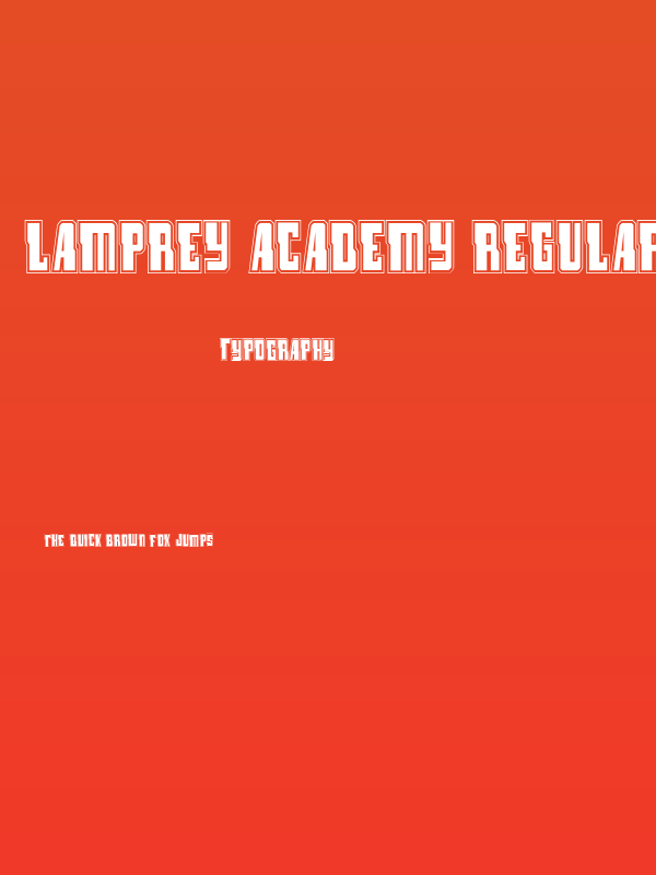 Lamprey Academy Regular Poster