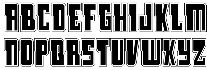Lamprey Academy Regular Font LOWERCASE