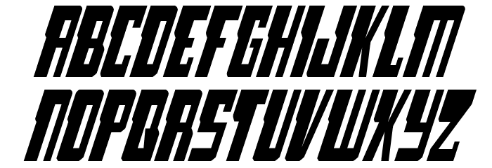 Lamprey Condensed Italic Font LOWERCASE