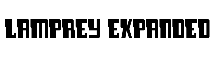 Lamprey Expanded  Скачать бесплатные шрифты