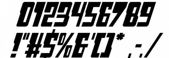 Lamprey Italic Font OTHER CHARS