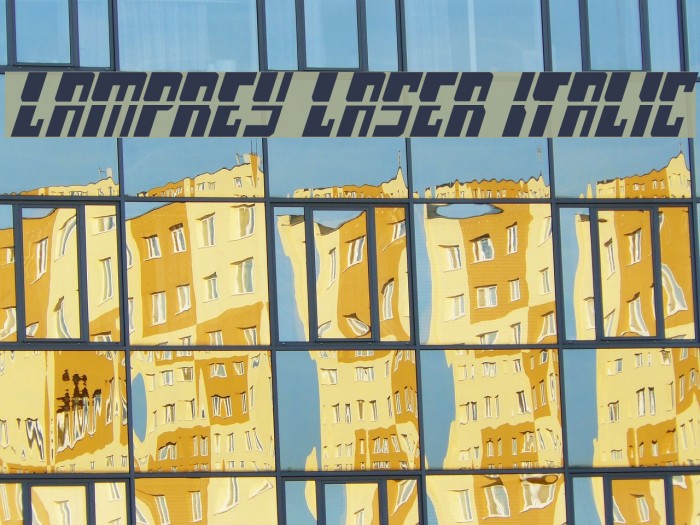 Lamprey Laser Italic Example 2