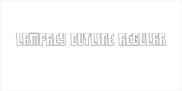 Lamprey Outline Regular Logo