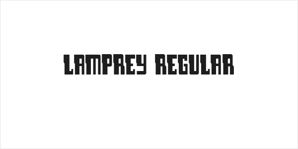 Lamprey Regular Logo