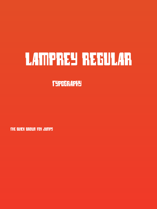 Lamprey Regular Poster