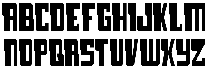 Lamprey Regular Font LOWERCASE
