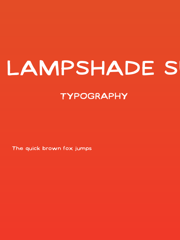 Lampshade SuperExtended Poster