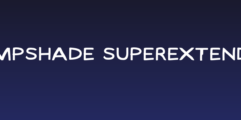 Lampshade SuperExtended Social Header