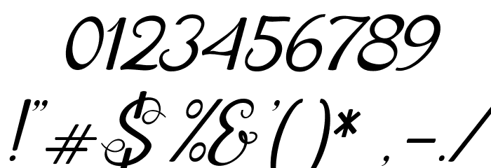 Lamthong Font OTHER CHARS