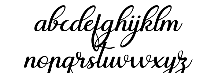 Lamthong Font LOWERCASE