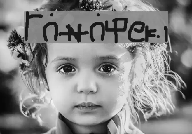 Lanarski Font examples